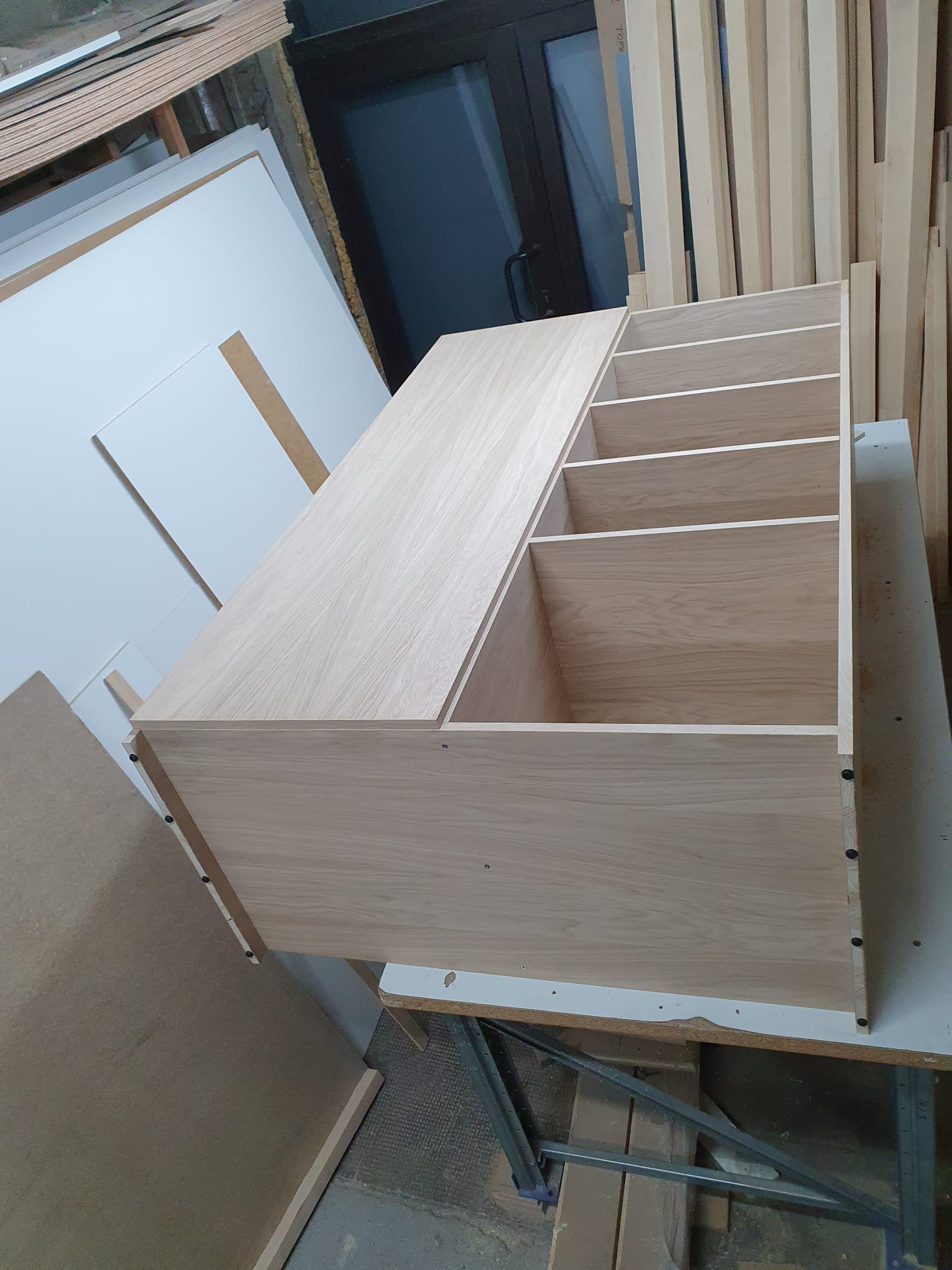 Szafa dębowa detale